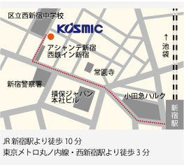東京本社地図